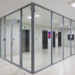 Прозрачная противопожарная перегородка / серия FRM5587