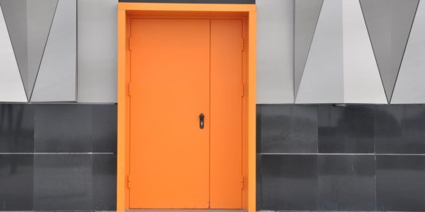 Противопожарная дверь без решетки / серия FRM7408
