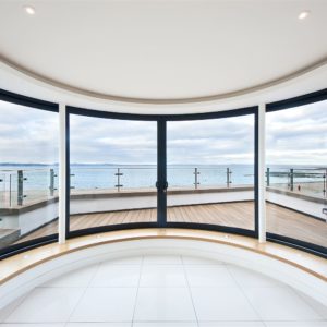 Противопожарный витраж Татпроф из алюминиевого профиля / серия FRM7288